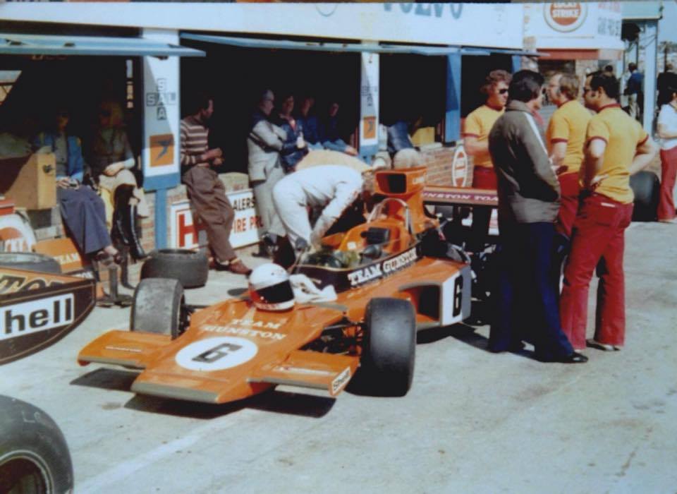 Kyalami 1975. Not the GP but a F1 race for the SA National Series. Guy ...